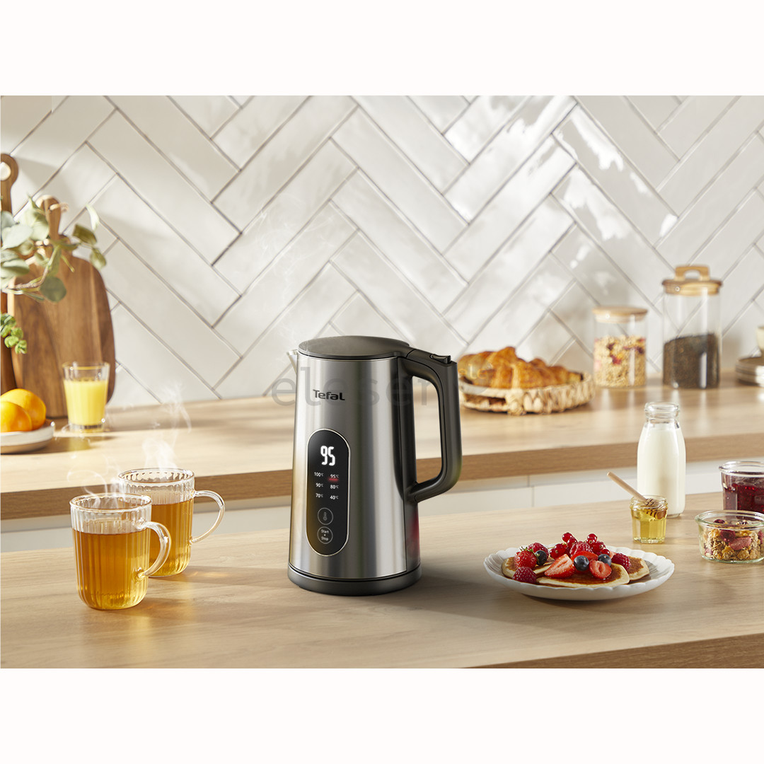 Tefal Selection, variable thermostat, 1.7 L, stainless steel - Kettle