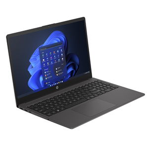 HP 255 G10, 15,6", Ryzen 5, 8 GB, 512 GB, ENG/ITA, juodas - Nešiojamasis kompiuteris