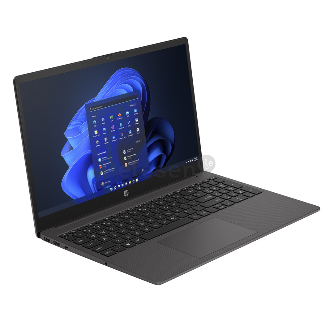 HP 255 G10, 15,6", Ryzen 5, 8 GB, 512 GB, ENG/ITA, juodas - Nešiojamasis kompiuteris
