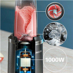 Philips 5000 series, 1000 W, stainless steel - Blender