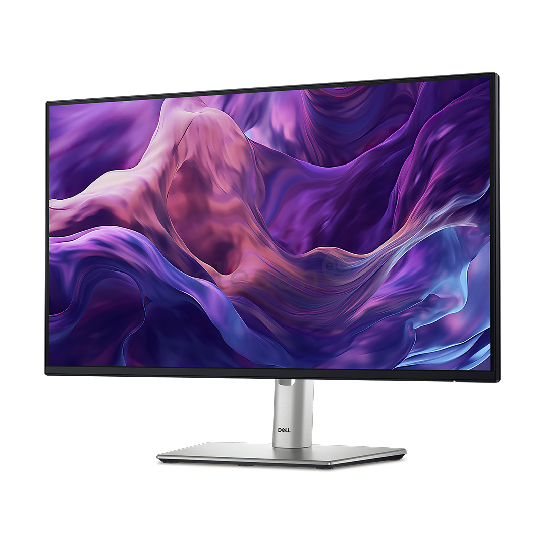 Dell Pro 24 Plus, 24", FHD, 100 Hz, USB-C, sidabro spalvos - Monitorius