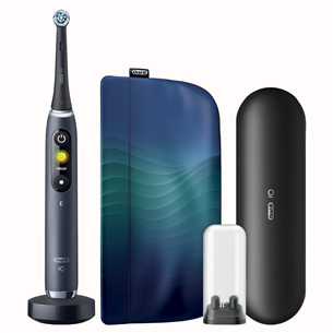 Braun Oral-B iO9 Black Special Edition, juodas - Elektrinis dantų šepetėlis
