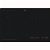 Electrolux 600 SaphirMatt SE® Bridge Hob2Hood, width 80 cm, black - Built-in induction hob