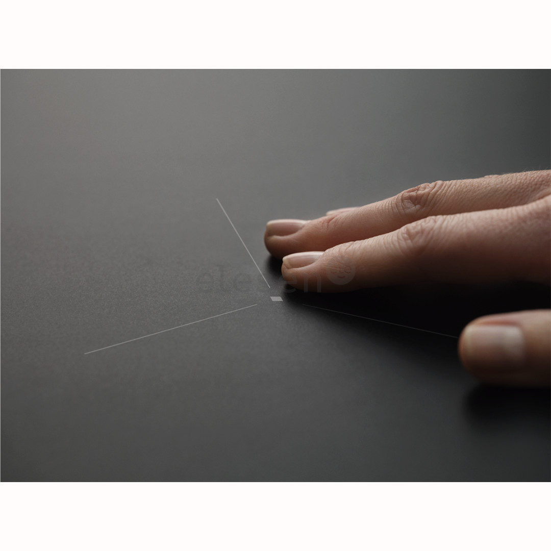 Electrolux 600 SaphirMatt SE® Bridge Hob2Hood, width 80 cm, black - Built-in induction hob