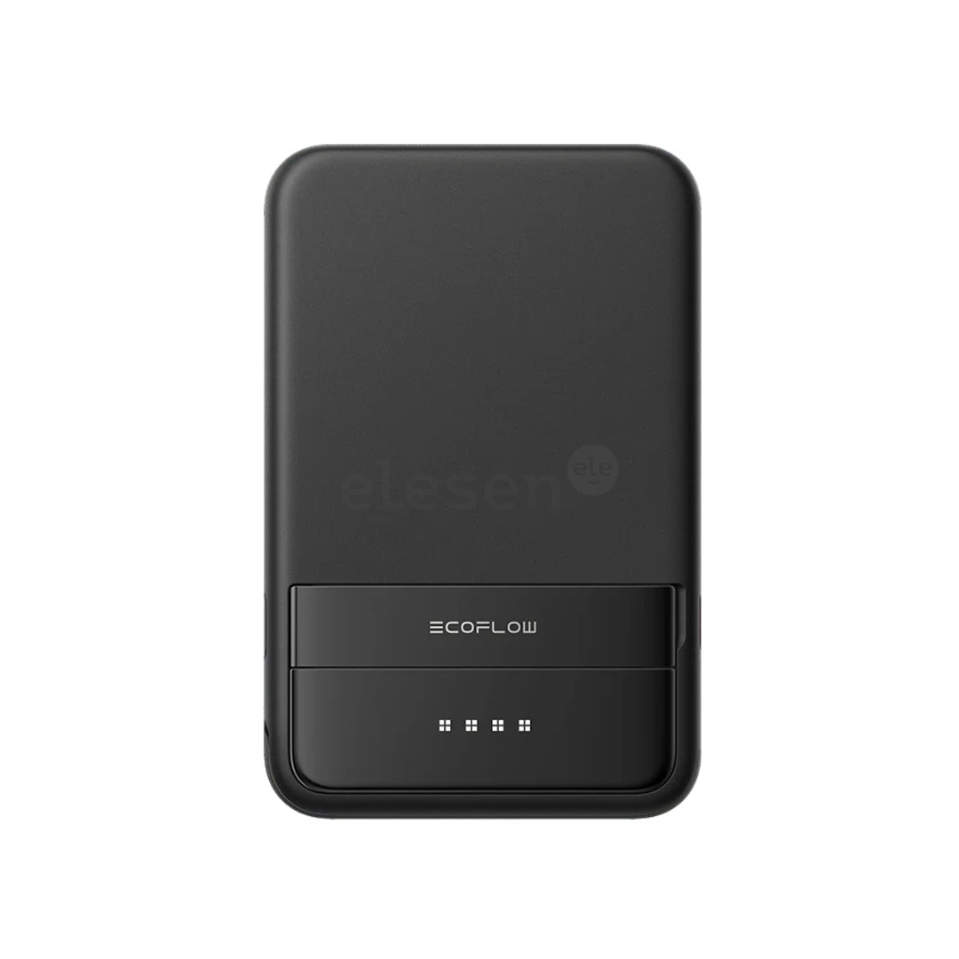 EcoFlow Rapid Magnetic Power Bank, 5000 mAh, juoda - Išorinė baterija