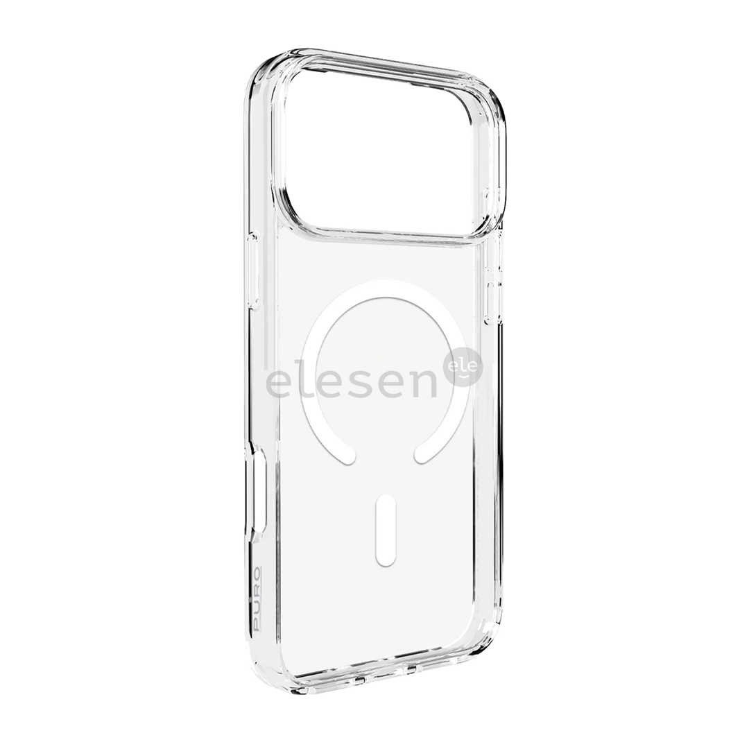 Puro Lite Mag Cover, iPhone 17 Pro, transparent - Case