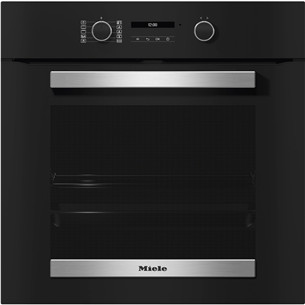 Miele, 76 L, pirolizė, juoda - Įmontuojama orkaitė H2465BP