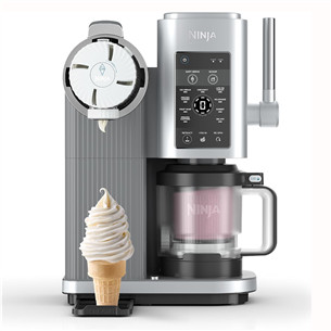 Ninja Swirl by CREAMi 13-in-1, silver - Soft Serve & Ice Cream Maker NC701EU