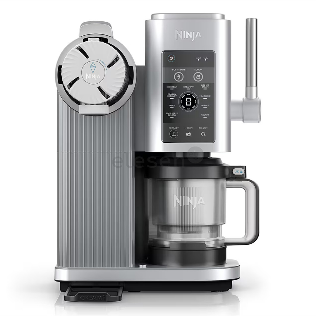 Ninja Swirl by CREAMi 13-in-1, silver - Soft Serve & Ice Cream Maker
