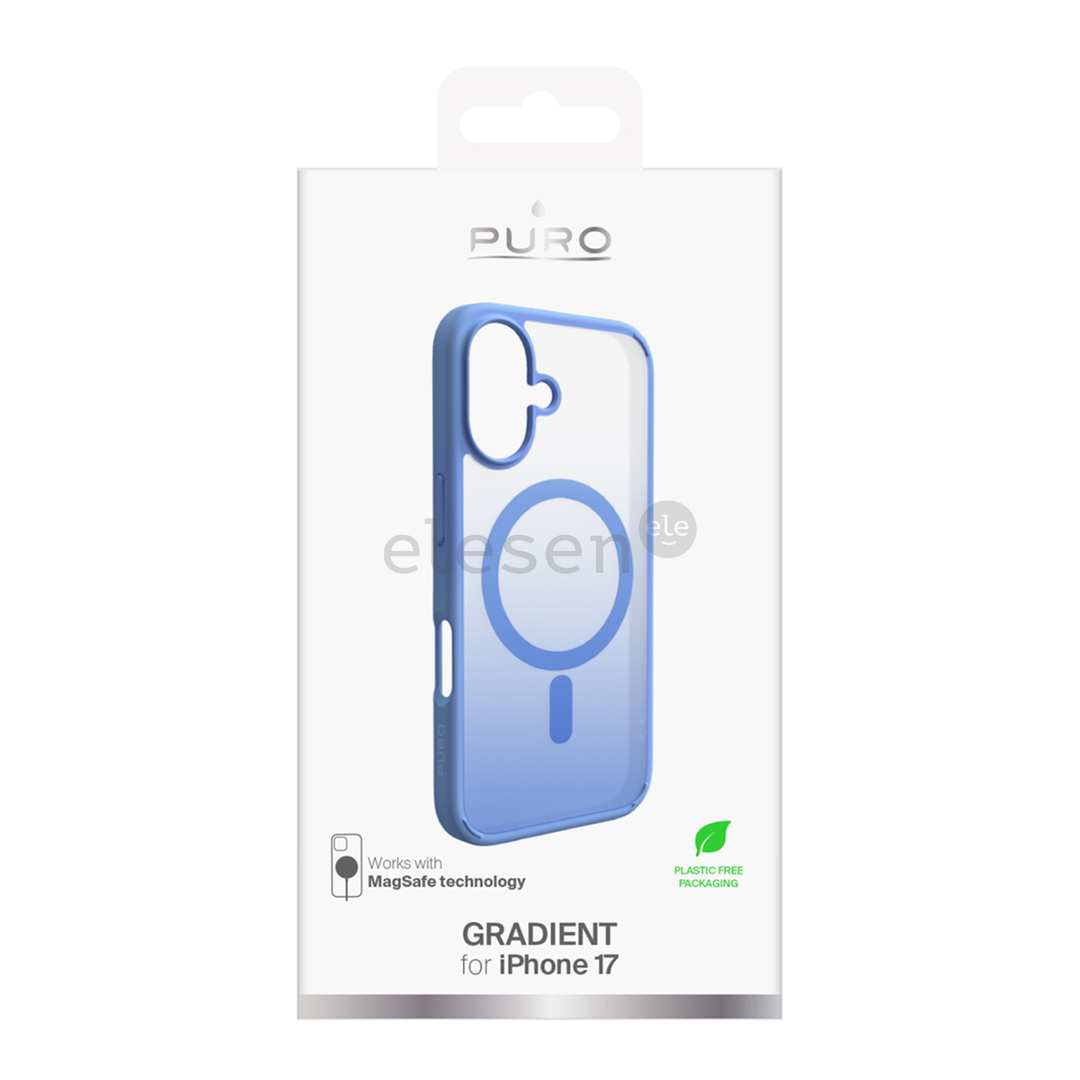 Puro GRADIENT, iPhone 17,  ice blue - Case