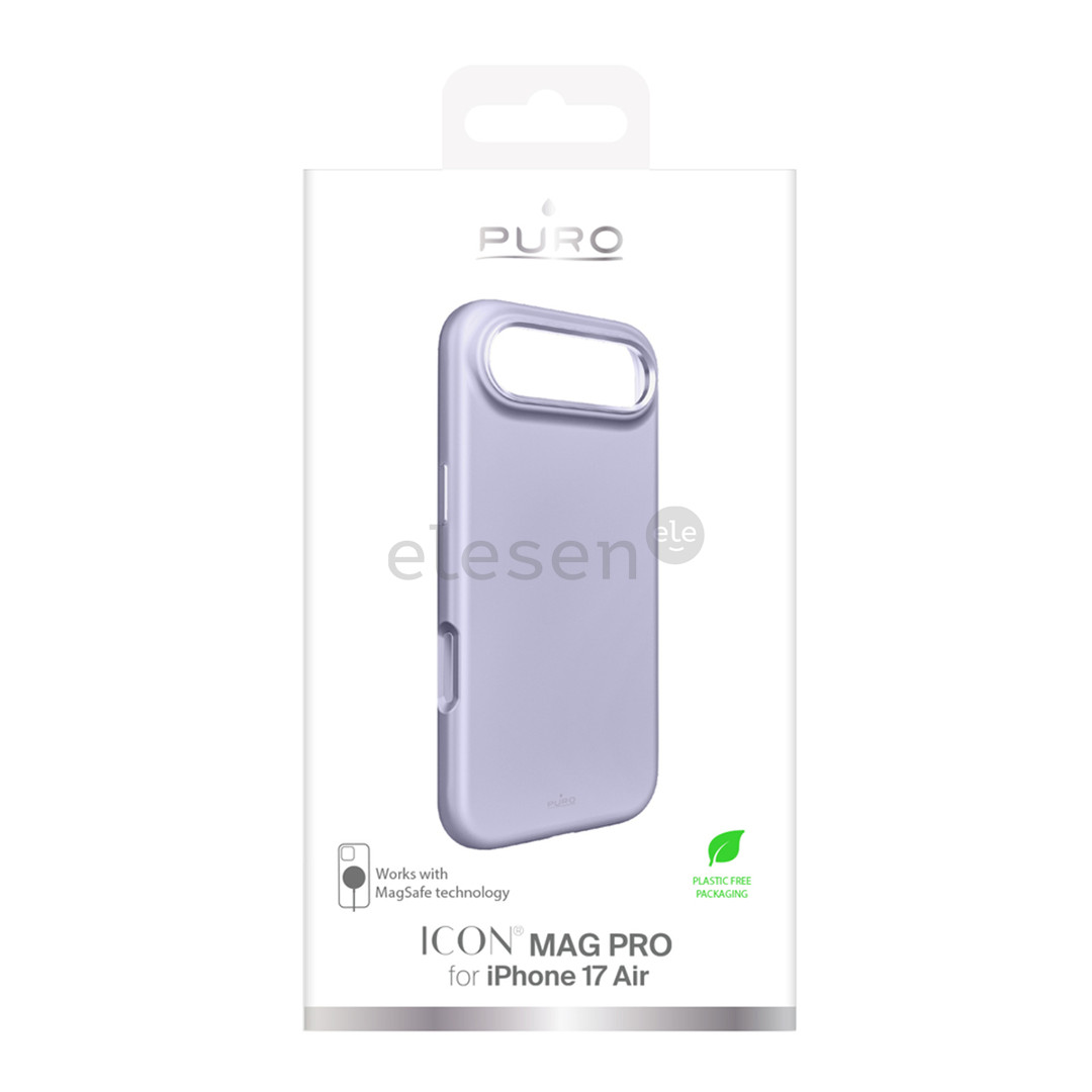 Puro Icon Mag Pro Cover, iPhone Air, violetinis - Dėklas