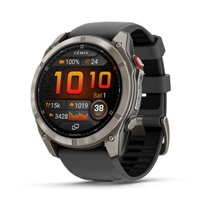 Garmin Fenix 8 Pro, 51 mm, titano, pilkas - Sportinis laikrodis 010-03199-11