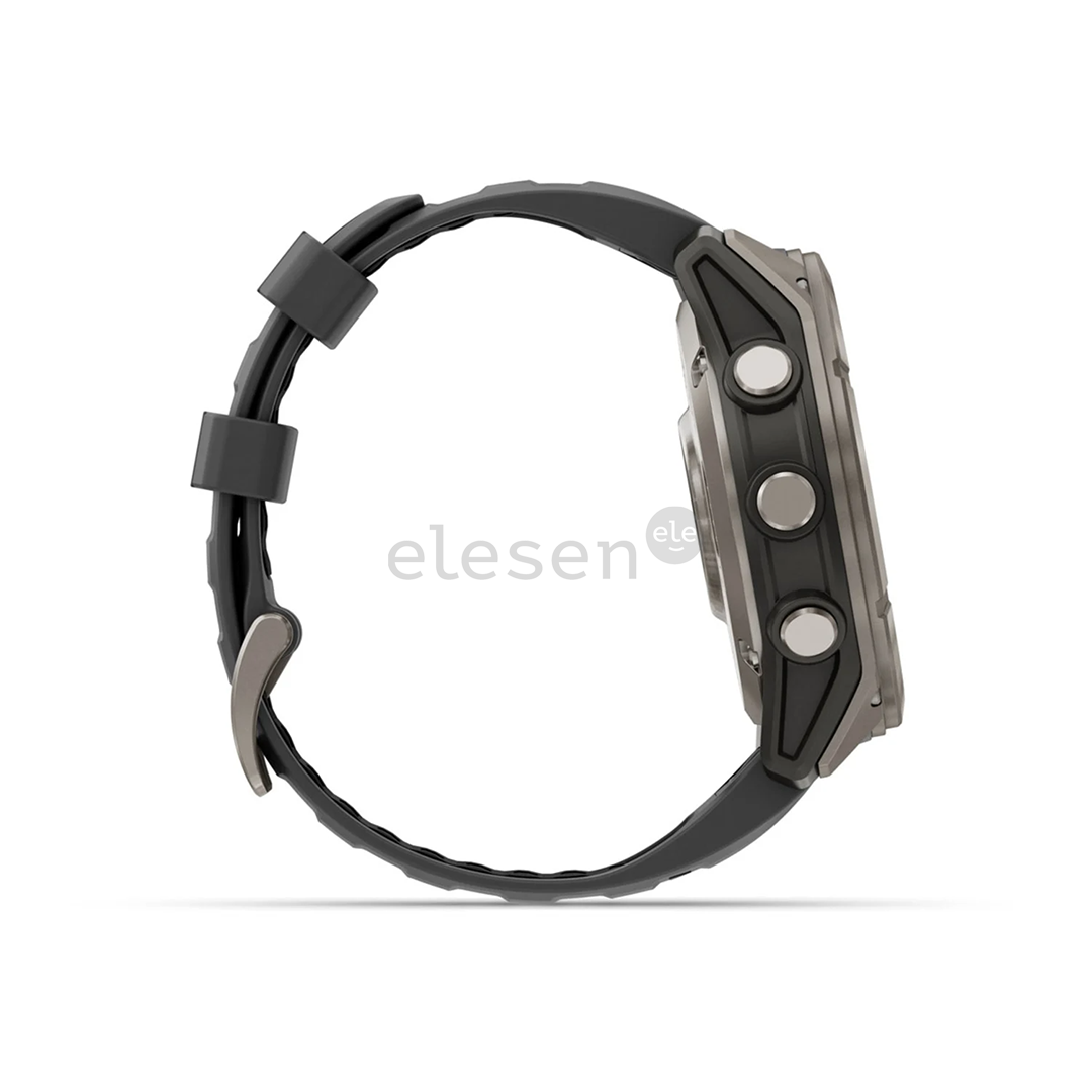 Garmin Fenix 8 Pro, 51 mm, titano, pilkas - Sportinis laikrodis