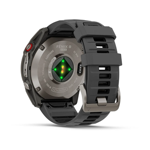 Garmin Fenix 8 Pro, 51 mm, titano, pilkas - Sportinis laikrodis