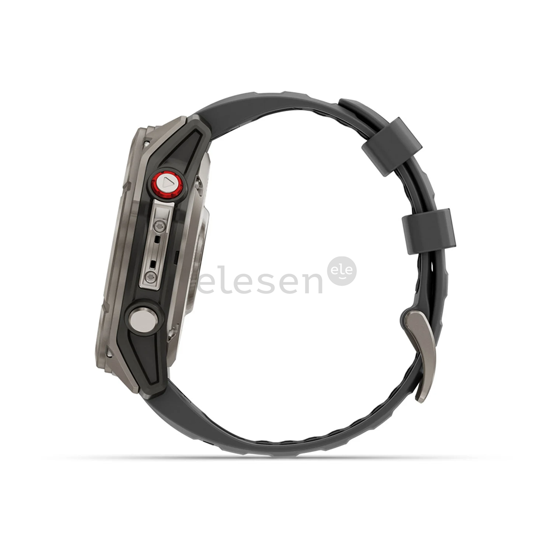 Garmin Fenix 8 Pro, 51 mm, titano, pilkas - Sportinis laikrodis