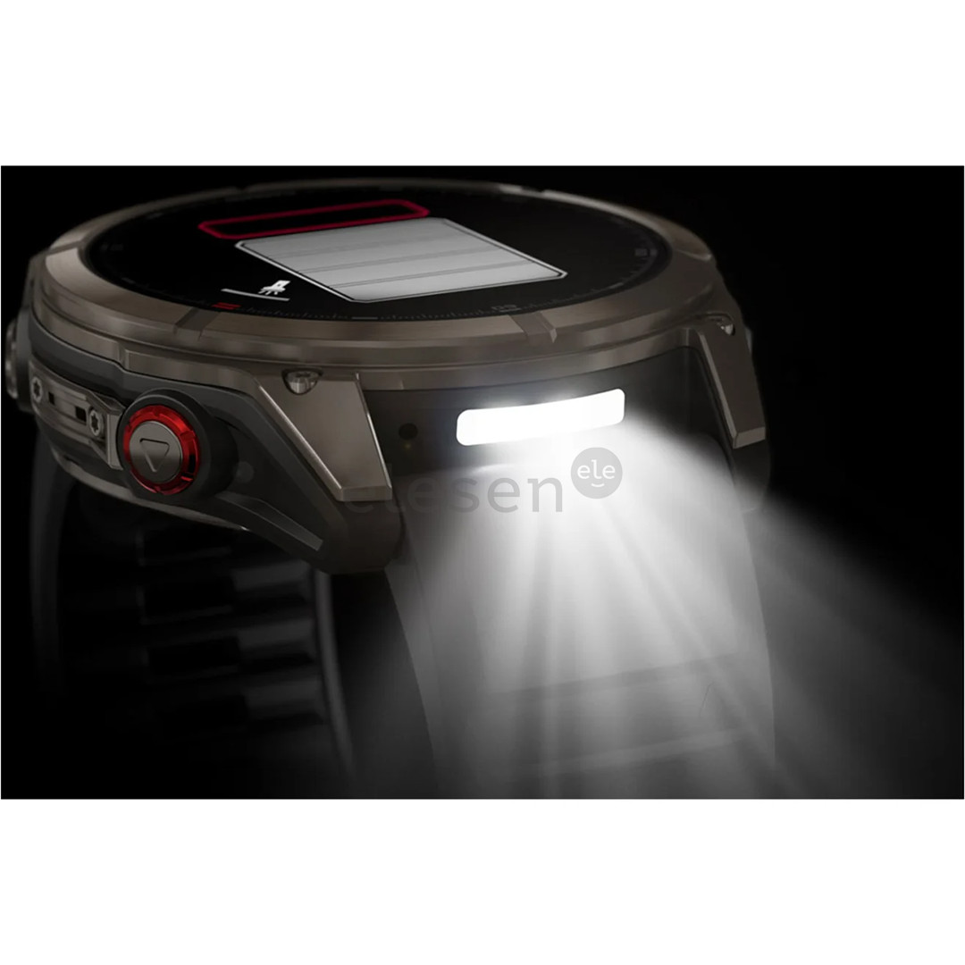 Garmin Fenix 8 Pro, 51 mm, titano, pilkas - Sportinis laikrodis