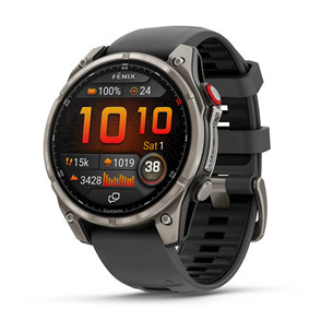Garmin Fenix 8 Pro, 47 mm, titano, pilkas/juodas - Sportinis laikrodis 010-03198-11