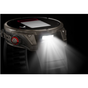 Garmin Fenix 8 Pro, 47 mm, titano, pilkas/juodas - Sportinis laikrodis