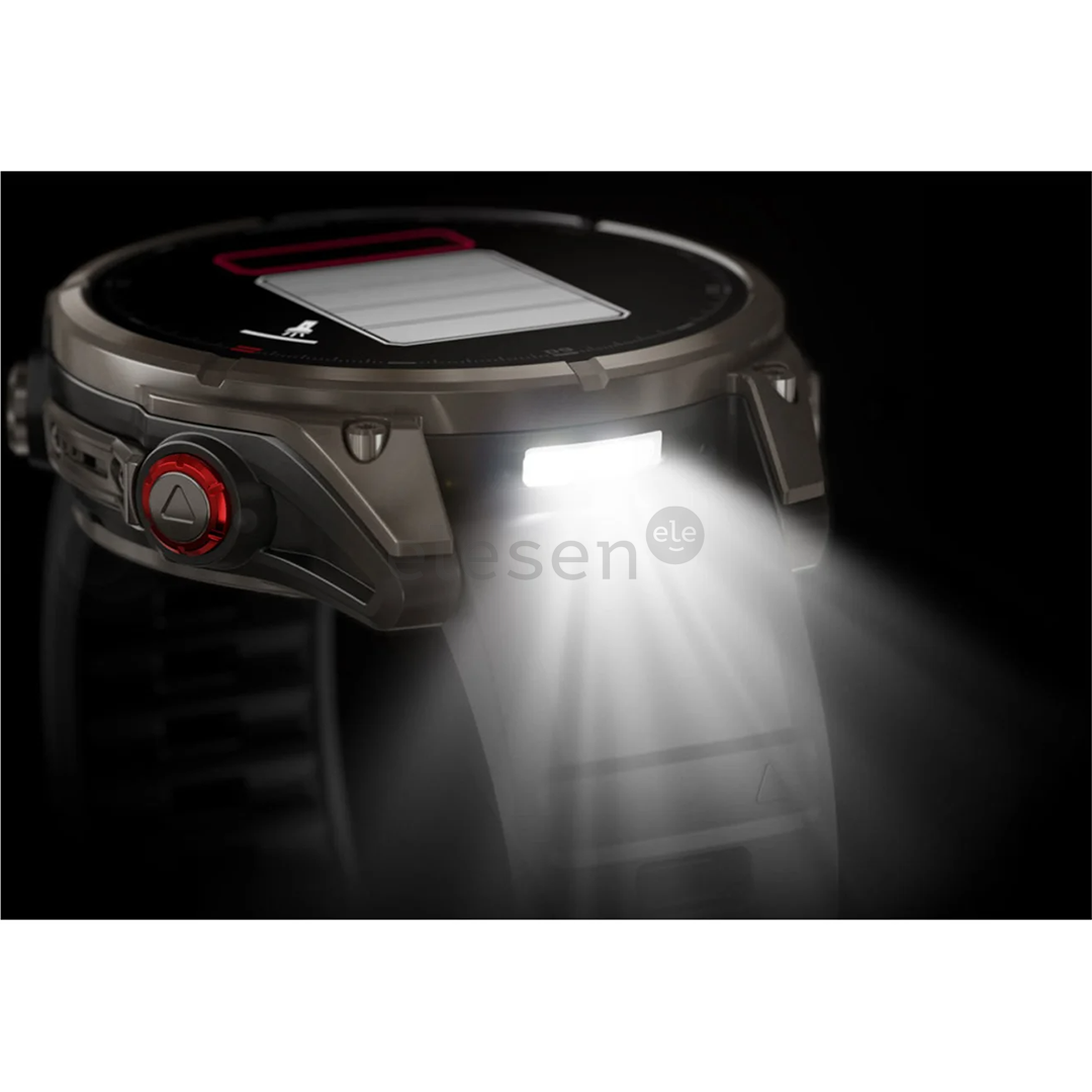 Garmin Fenix 8 Pro, 47 mm, titano, pilkas/juodas - Sportinis laikrodis