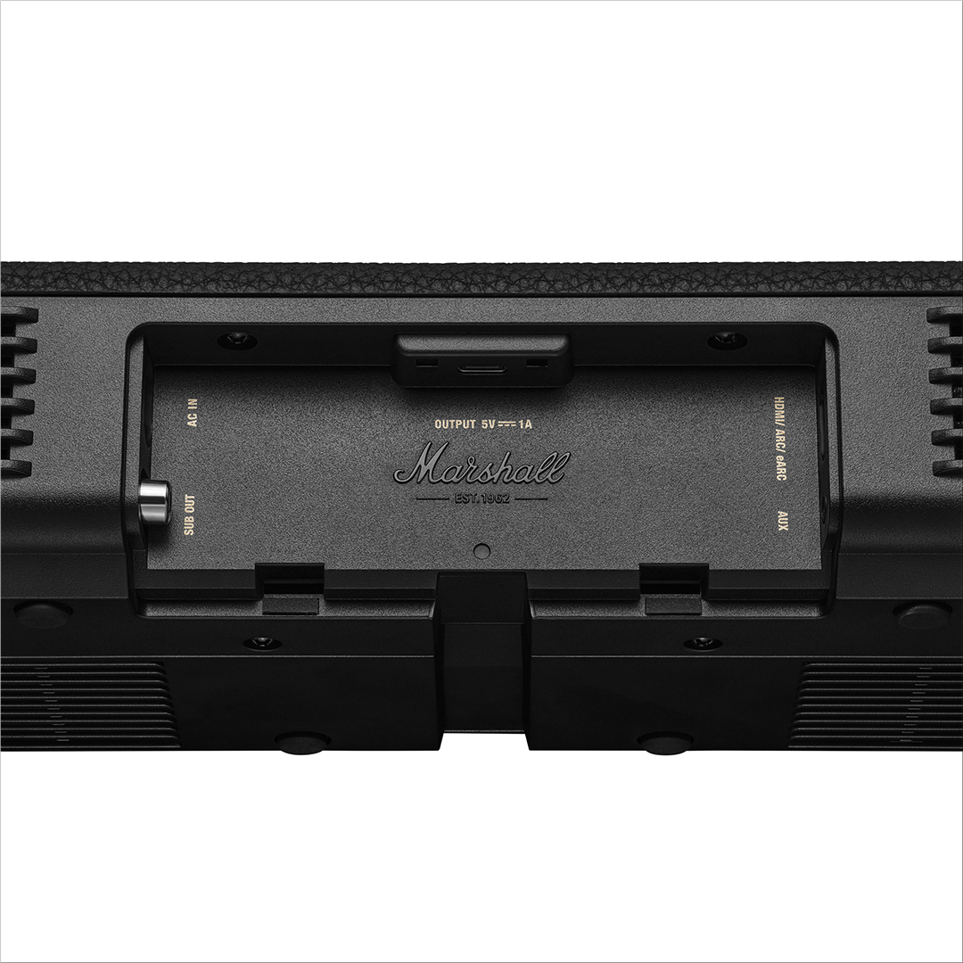 Marshall Heston 60, juoda - Garso sistema