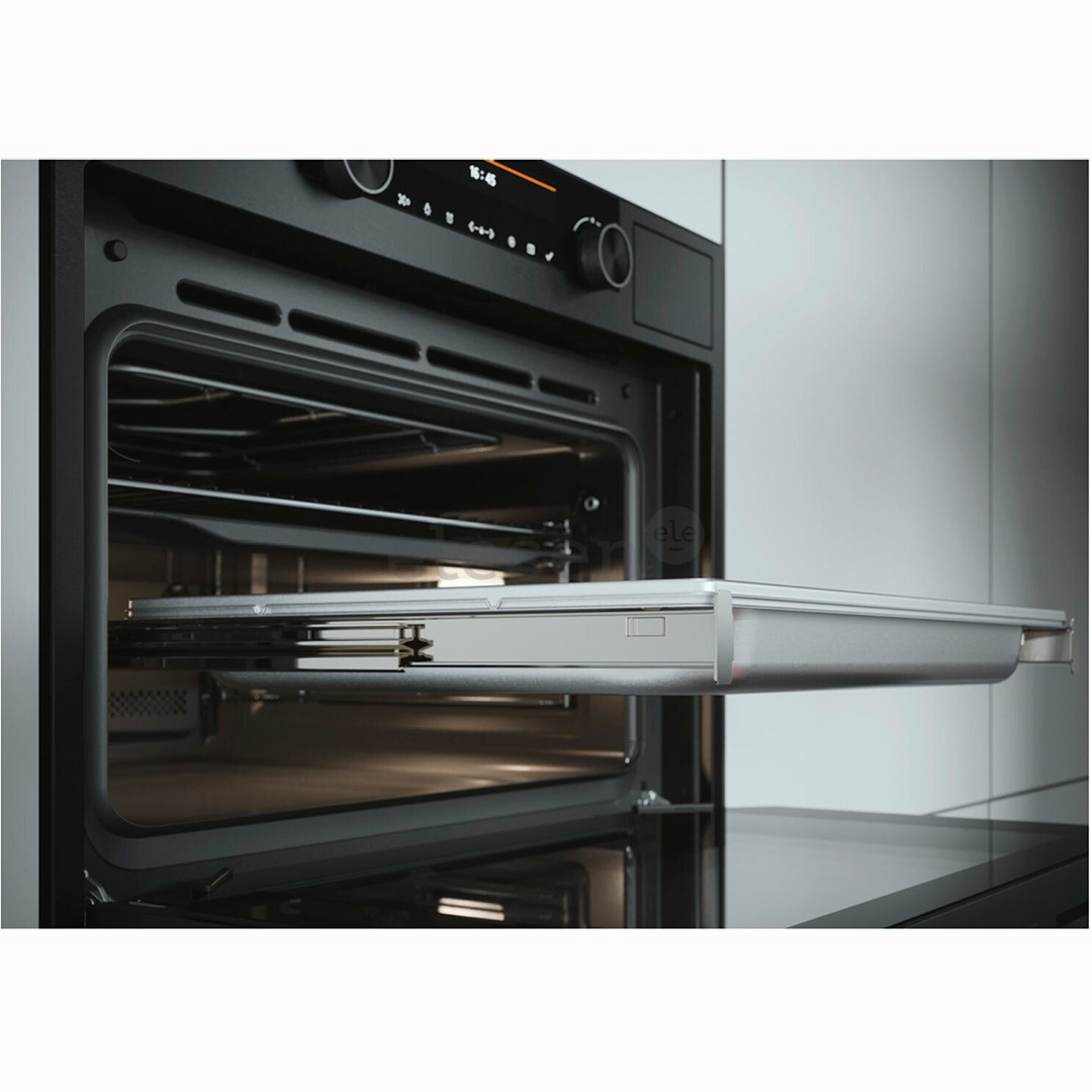 Asko, 73 л, черный - Интегрируемый паровой духовой шкаф