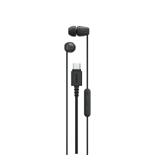 Sony IER-EX15C, USB-C, juodos - Ausinės IEREX15CB.CE7