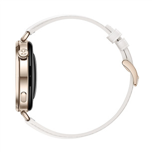 Huawei Watch GT6, 41 mm, leather band, gold / white - Smart watch