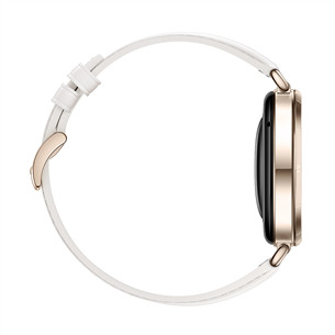 Huawei Watch GT6, 41 mm, leather band, gold / white - Smart watch