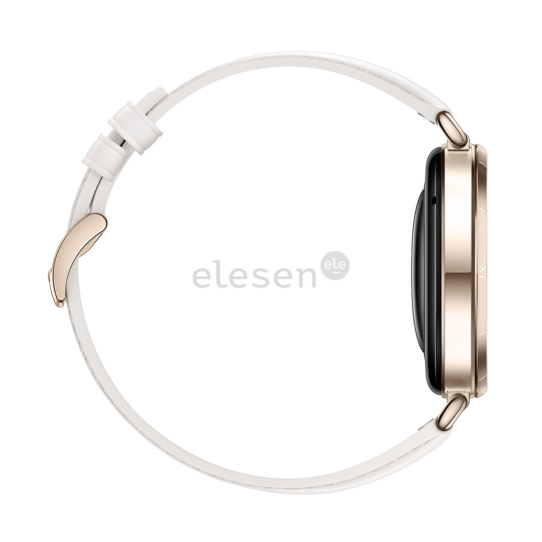 Huawei Watch GT6, 41 mm, leather band, gold / white - Smart watch