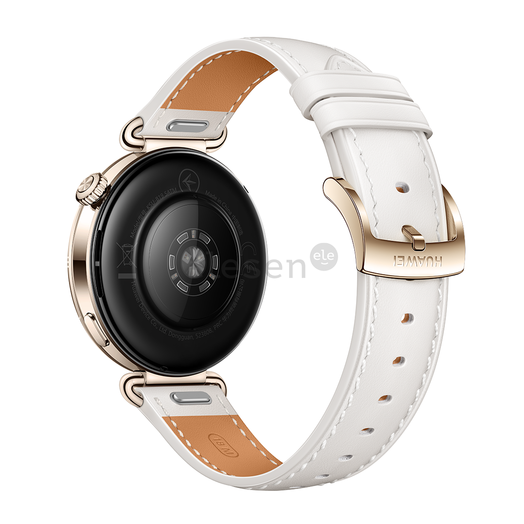Huawei Watch GT6, 41 mm, leather band, gold / white - Smart watch