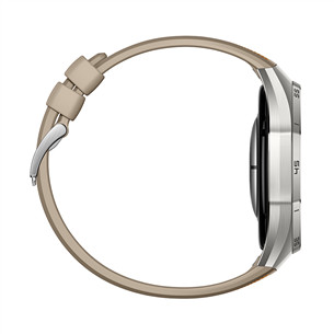Huawei Watch GT6 Pro, 46 mm, titanium, woven strap, stainless / brown - Smart watch
