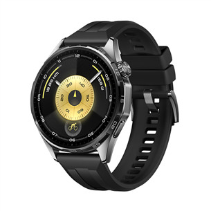 Huawei Watch GT6, 46 mm, black / black - Smart watch