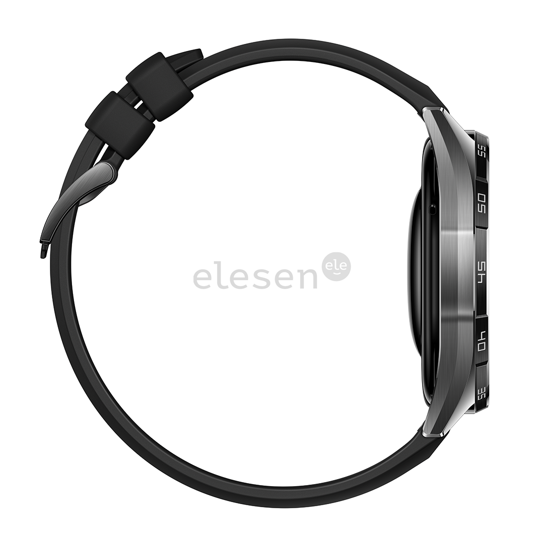 Huawei Watch GT6 Pro, 46 mm, titano, juodas/juodas - Išmanusis laikrodis