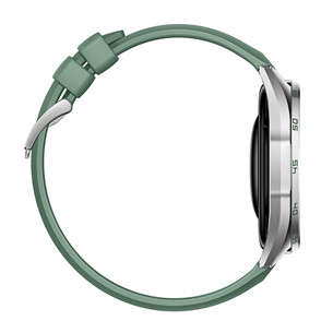 Huawei Watch GT6, 46 mm, woven strap, stainless / green - Smart watch