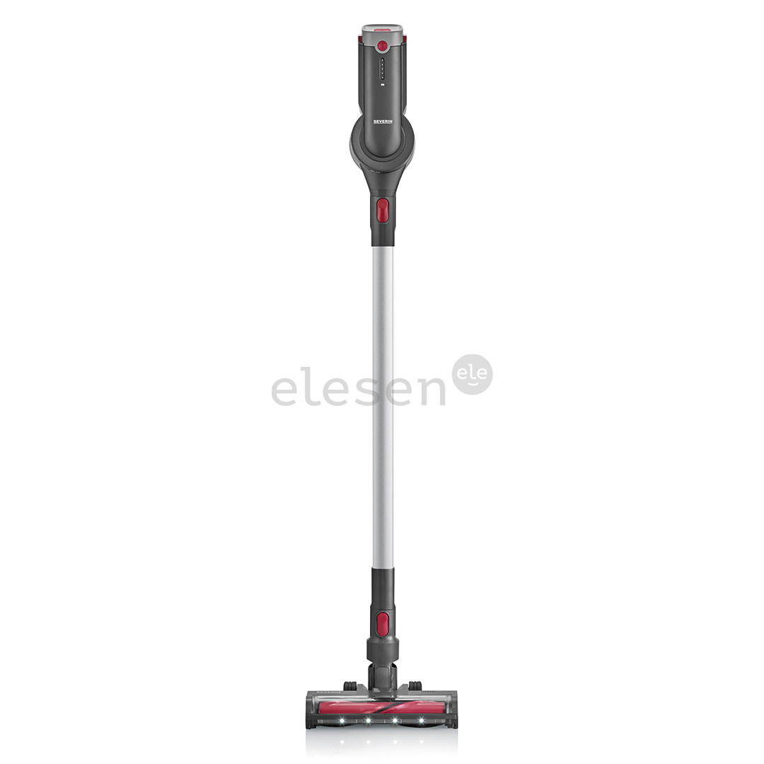 Severin, 2-in-1, grey/red - Cordless vacuum cleaner