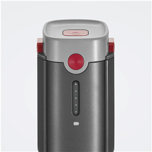 Severin, 2-in-1, grey/red - Cordless vacuum cleaner