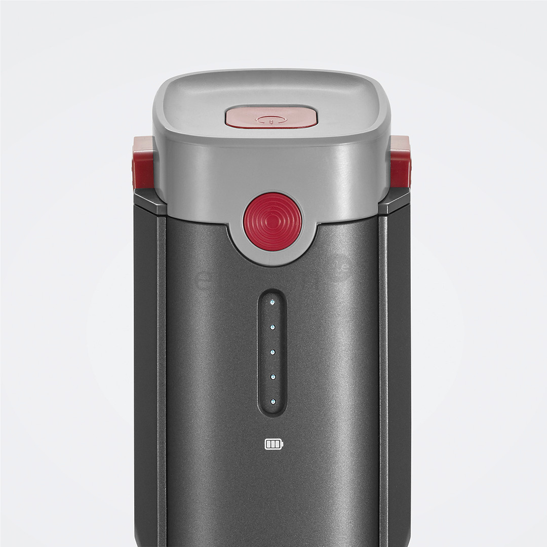 Severin, 2-in-1, grey/red - Cordless vacuum cleaner