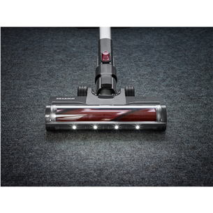 Severin, 2-in-1, grey/red - Cordless vacuum cleaner