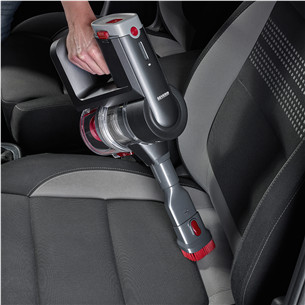 Severin, 2-in-1, grey/red - Cordless vacuum cleaner