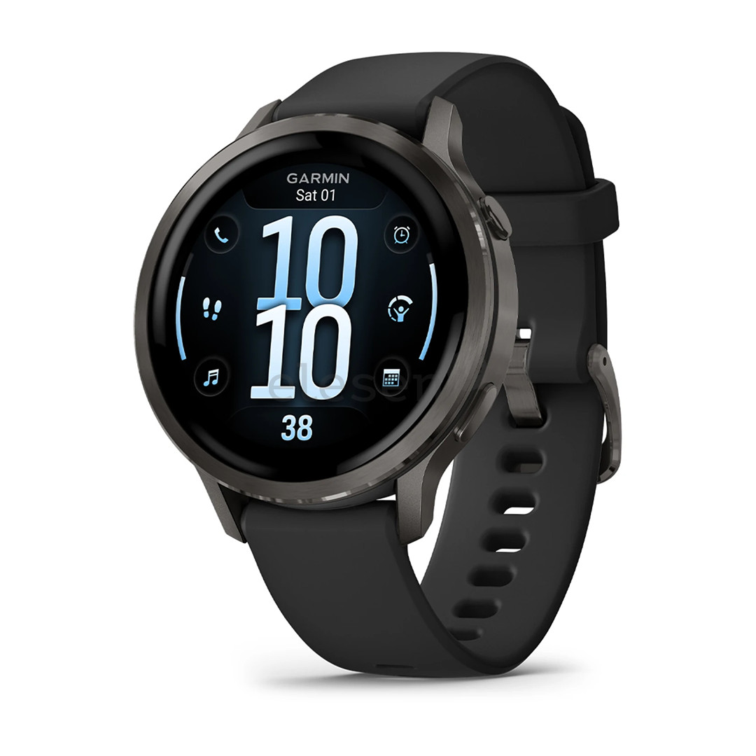 Garmin Venu 4, 41 mm, juodas/juodas - Sportinis laikrodis