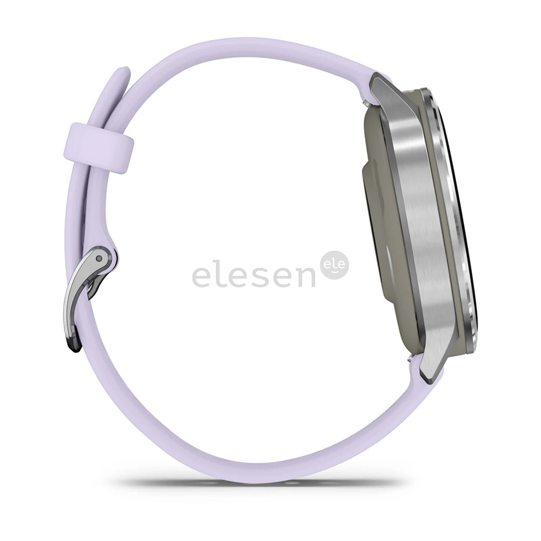 Garmin Venu 4, 41 mm, sidabro spalvos/violetinis - Sportinis laikrodis