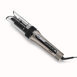 Babyliss Style Secret Air, серый/черный - Автоматическая плойка для завивки