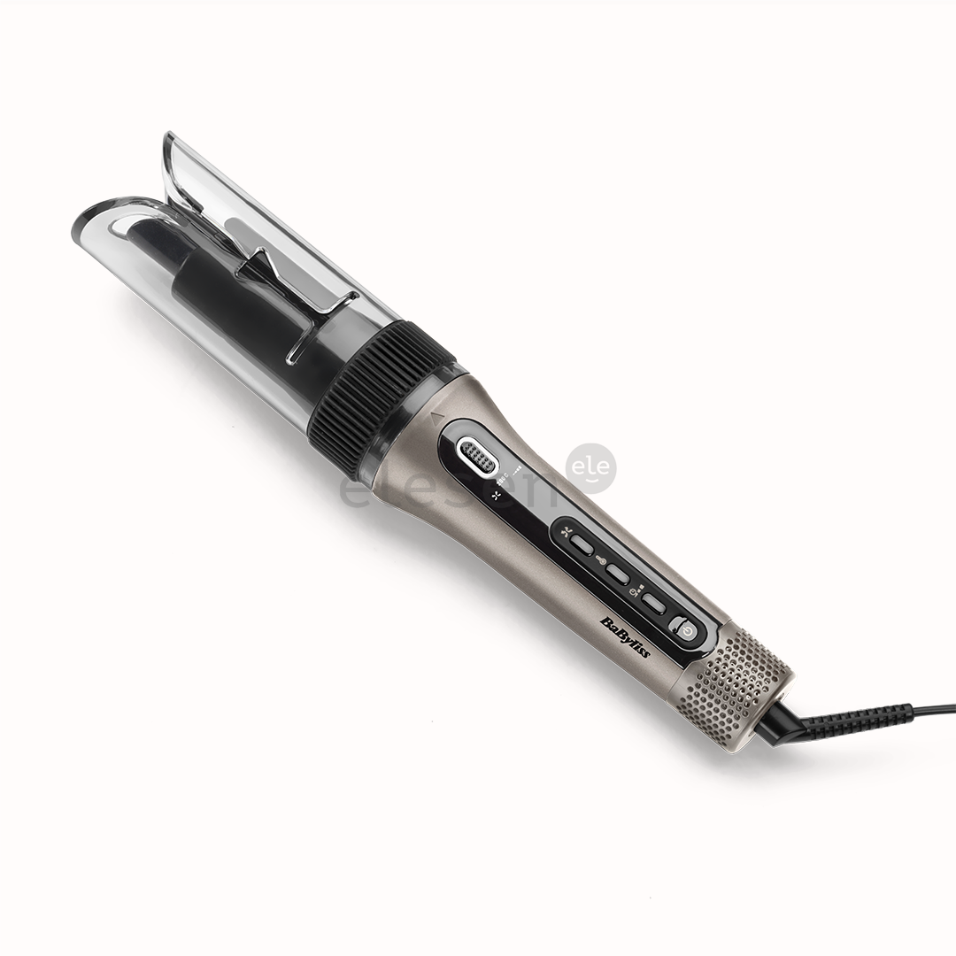 Babyliss Style Secret Air, серый/черный - Автоматическая плойка для завивки