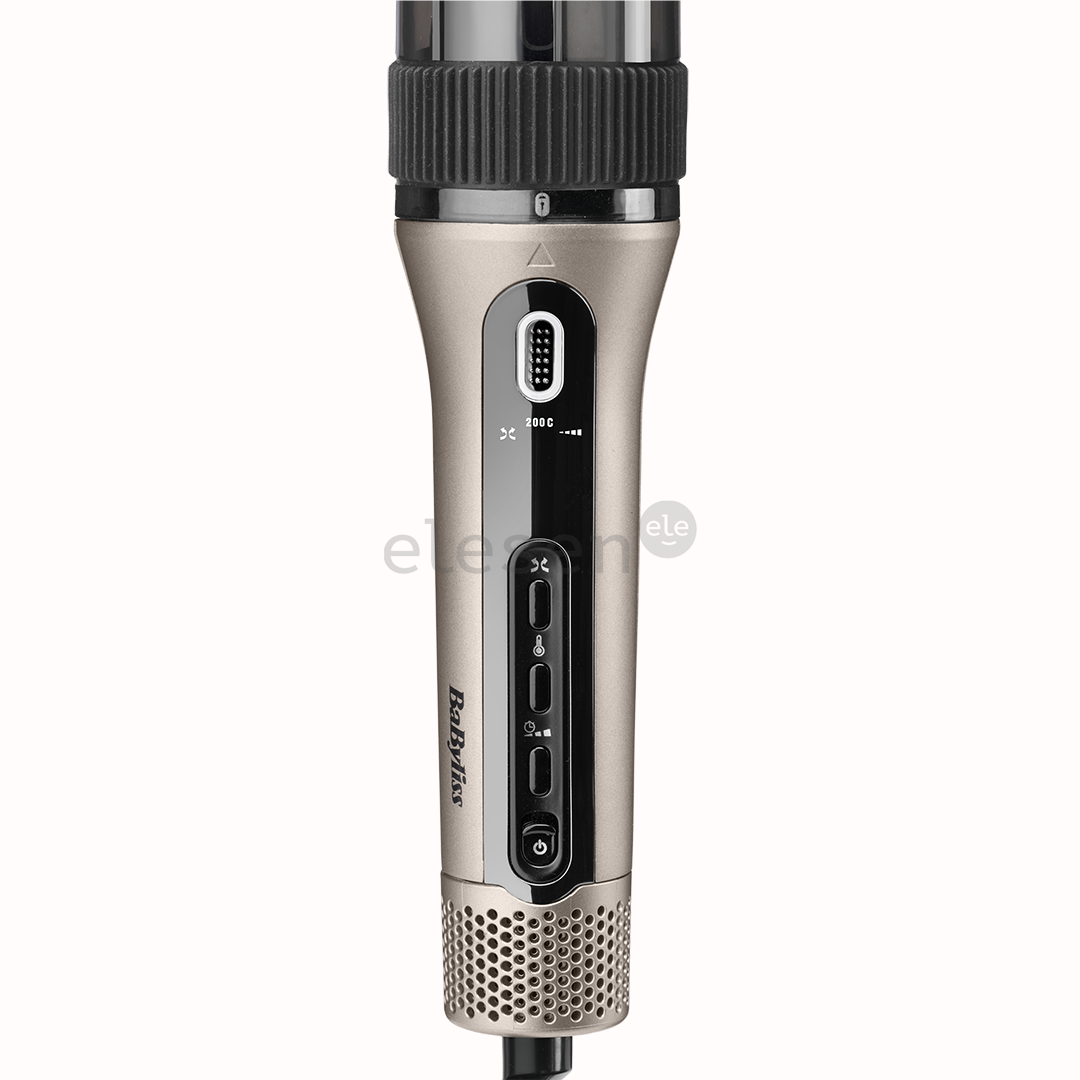 Babyliss Style Secret Air, серый/черный - Автоматическая плойка для завивки