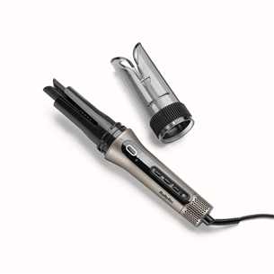 Babyliss Style Secret Air, серый/черный - Автоматическая плойка для завивки
