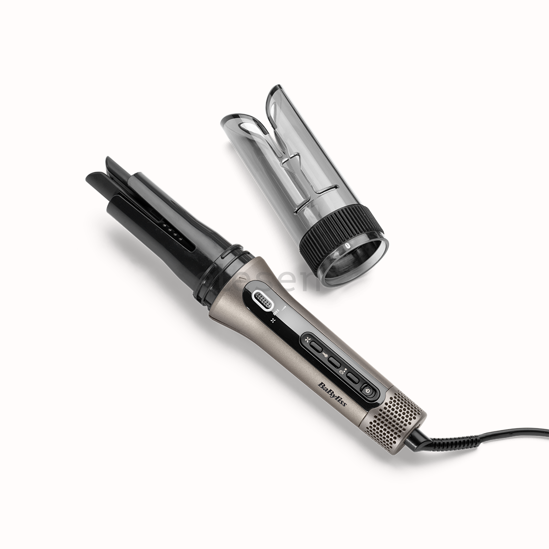 Babyliss Style Secret Air, серый/черный - Автоматическая плойка для завивки