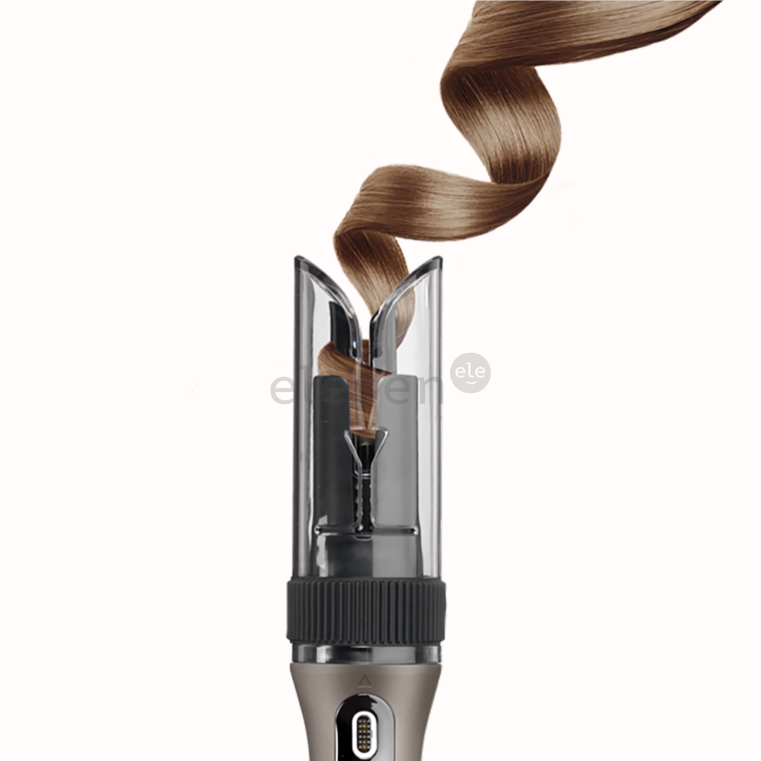 Babyliss Style Secret Air, серый/черный - Автоматическая плойка для завивки