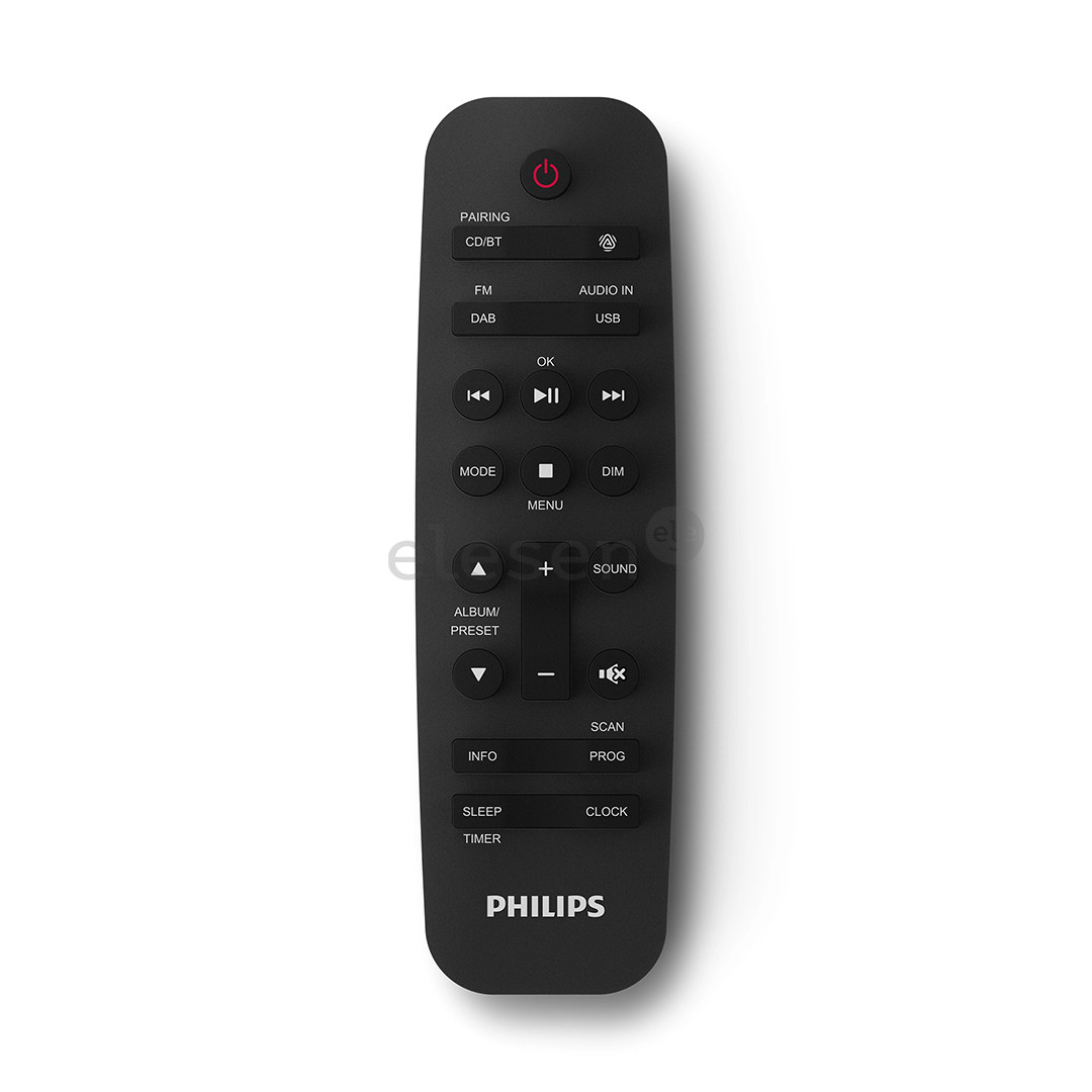 Philips TAM4505M2 Micro Music System, 2.0, juodas - Muzikinis centras