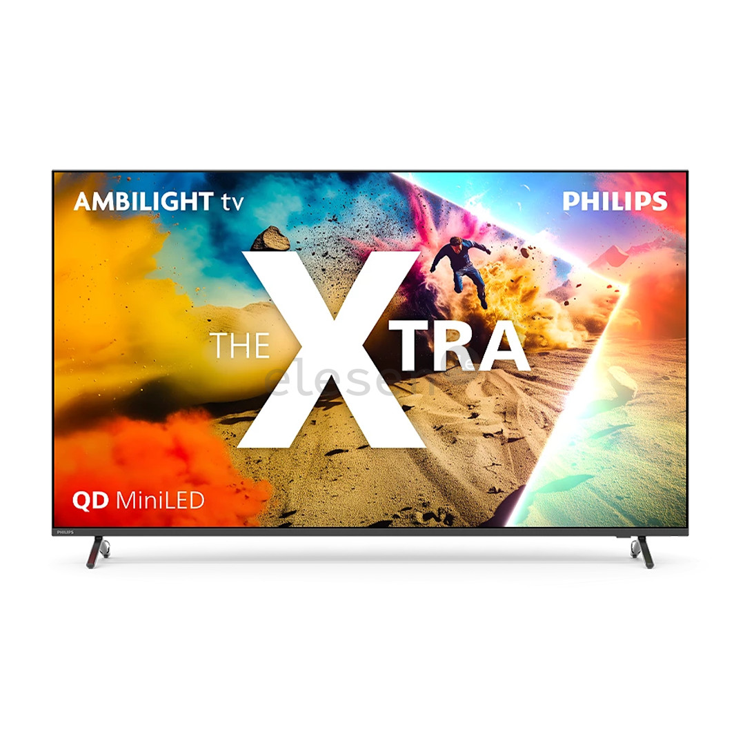 Philips MLED950 The Xtra, 75'', 4K UHD, QD Mini LED, juodas - Televizorius