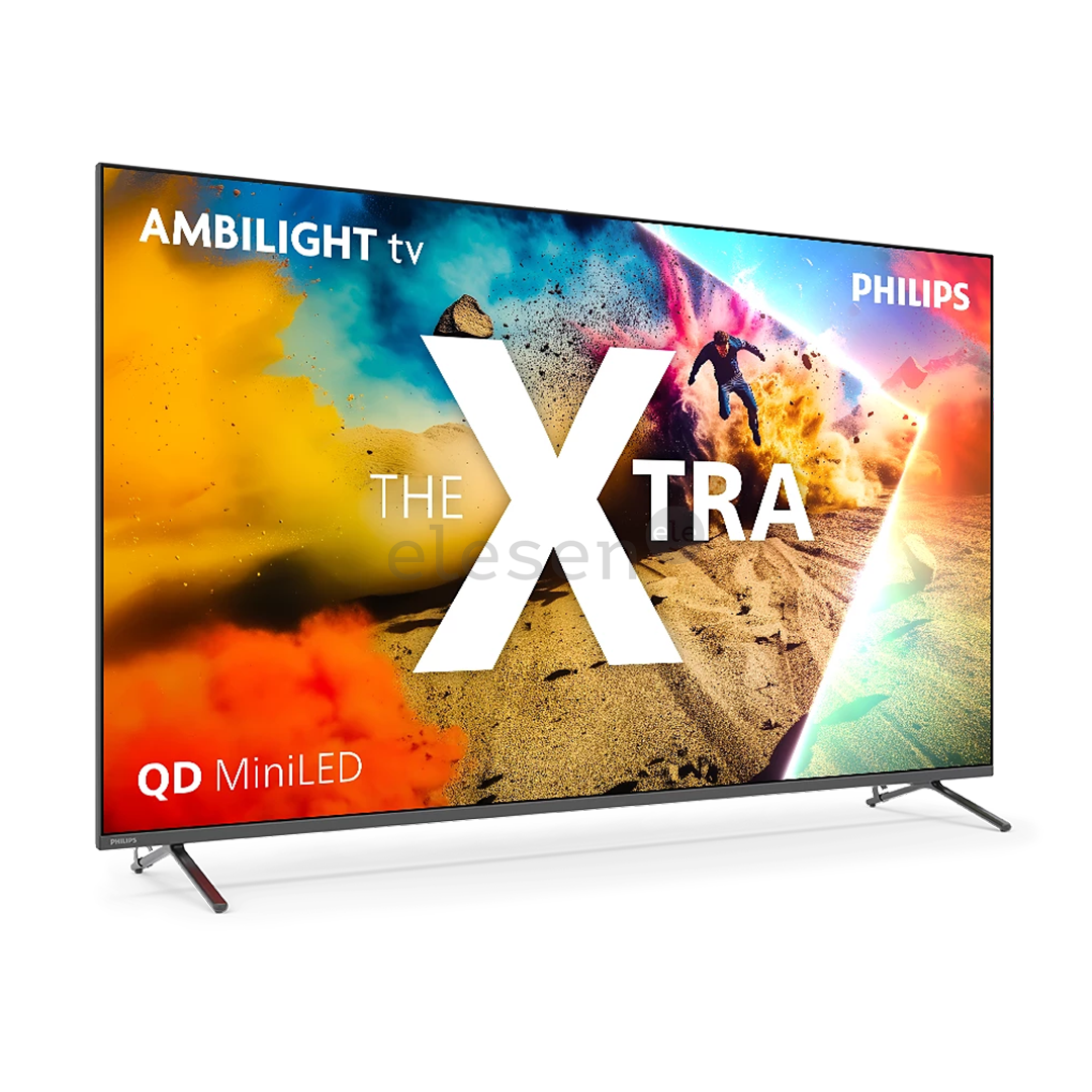 Philips MLED950 The Xtra, 77'', 4K UHD, QD Mini LED, black - TV